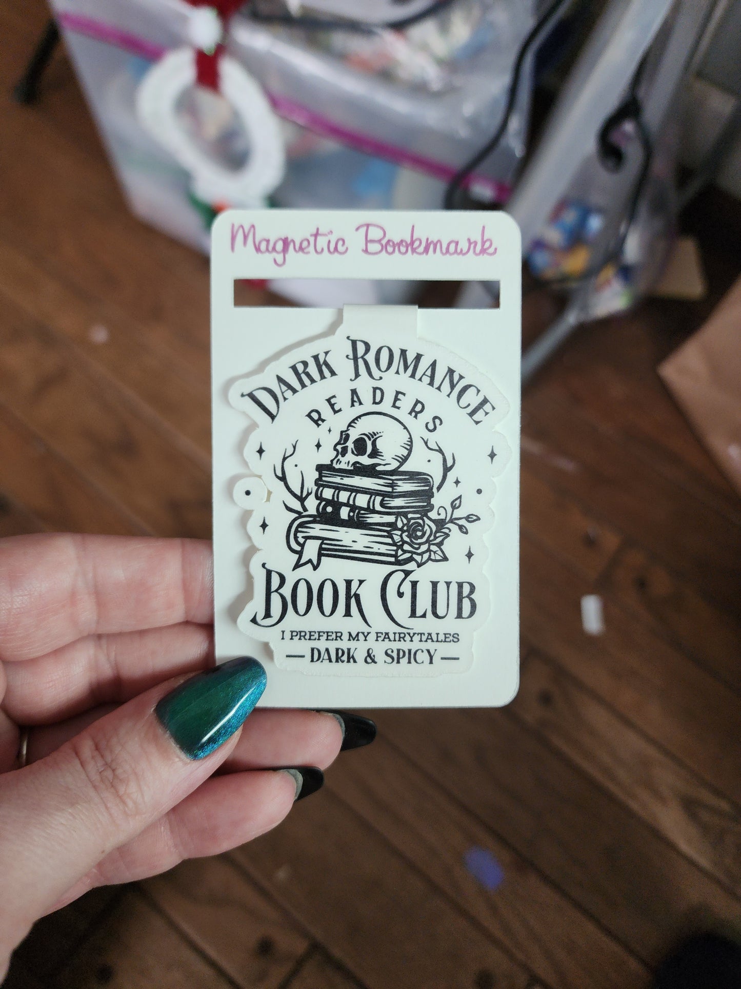 Dark Romance magnetic bookmark