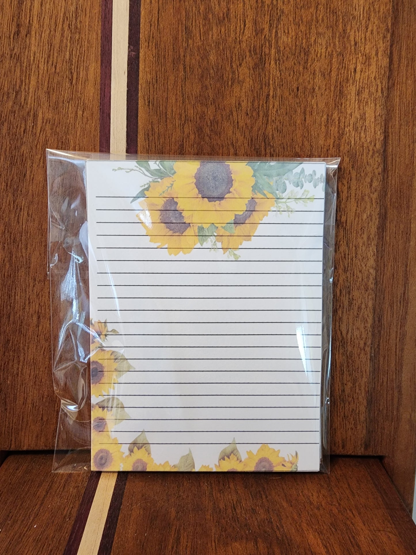 Sunflower notepad