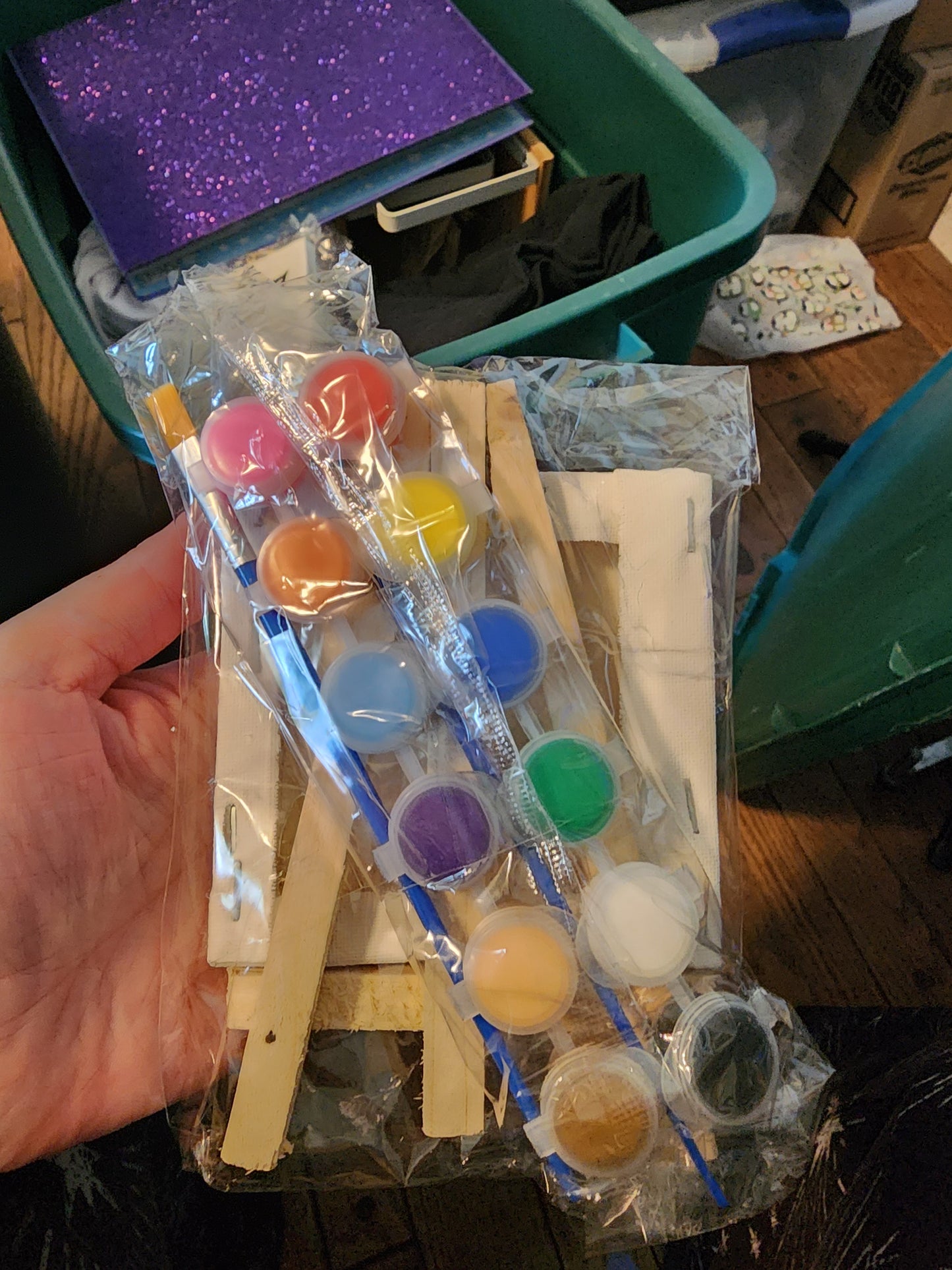 Princess Paint your own canvas 4x4