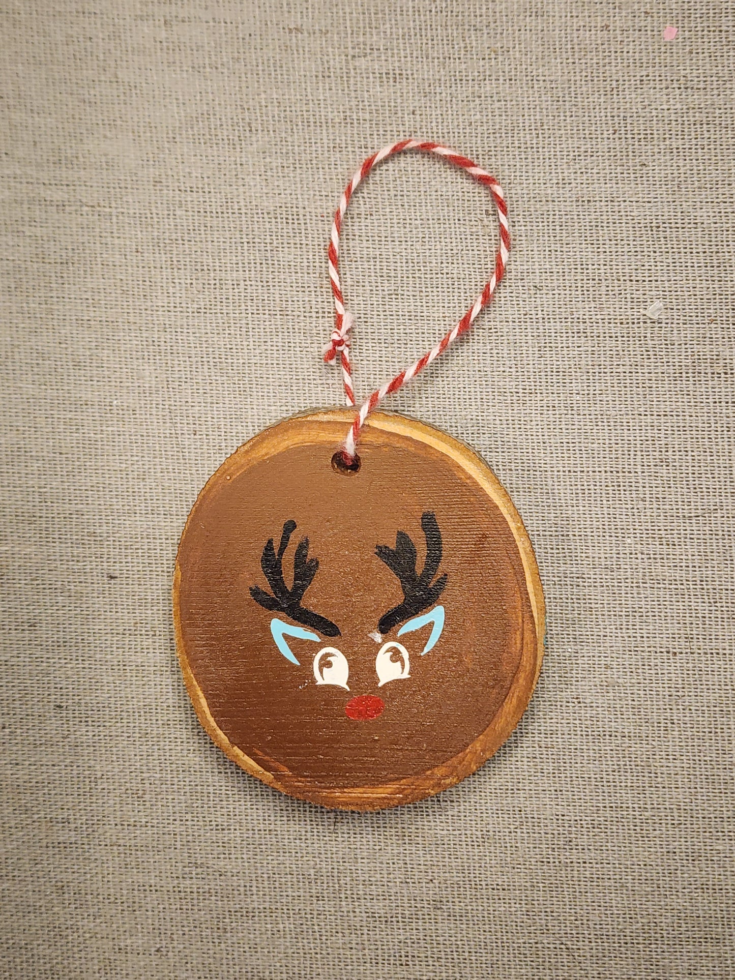 Deer #2 wood ornament