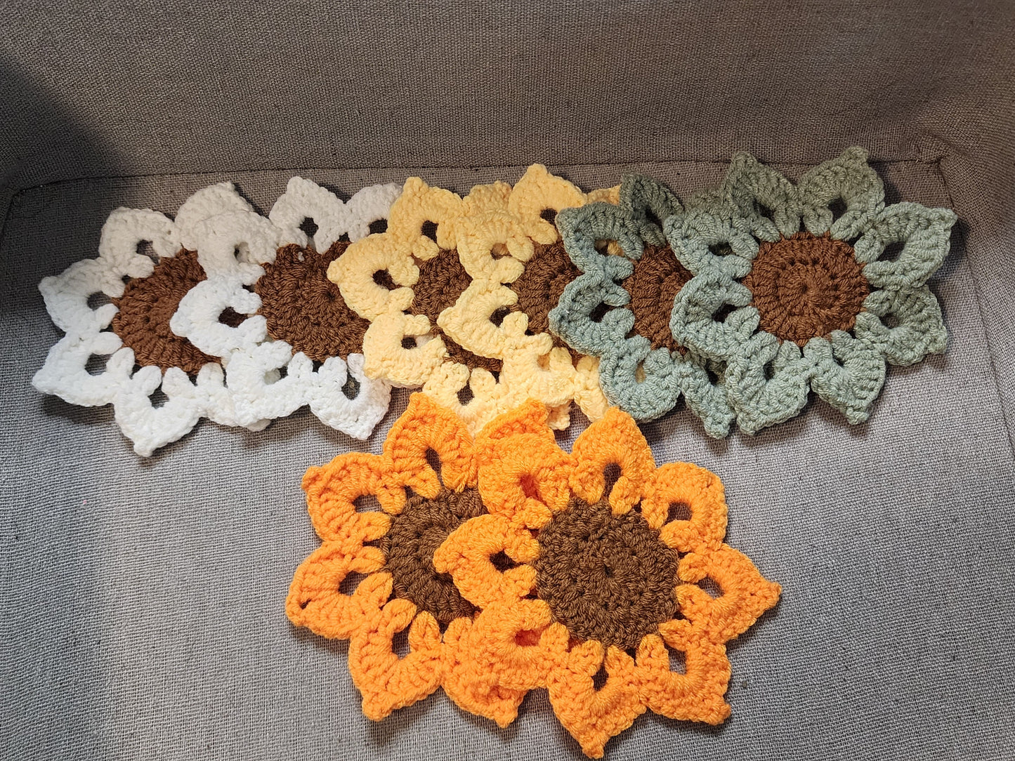 8 Count Sunflower Coasters