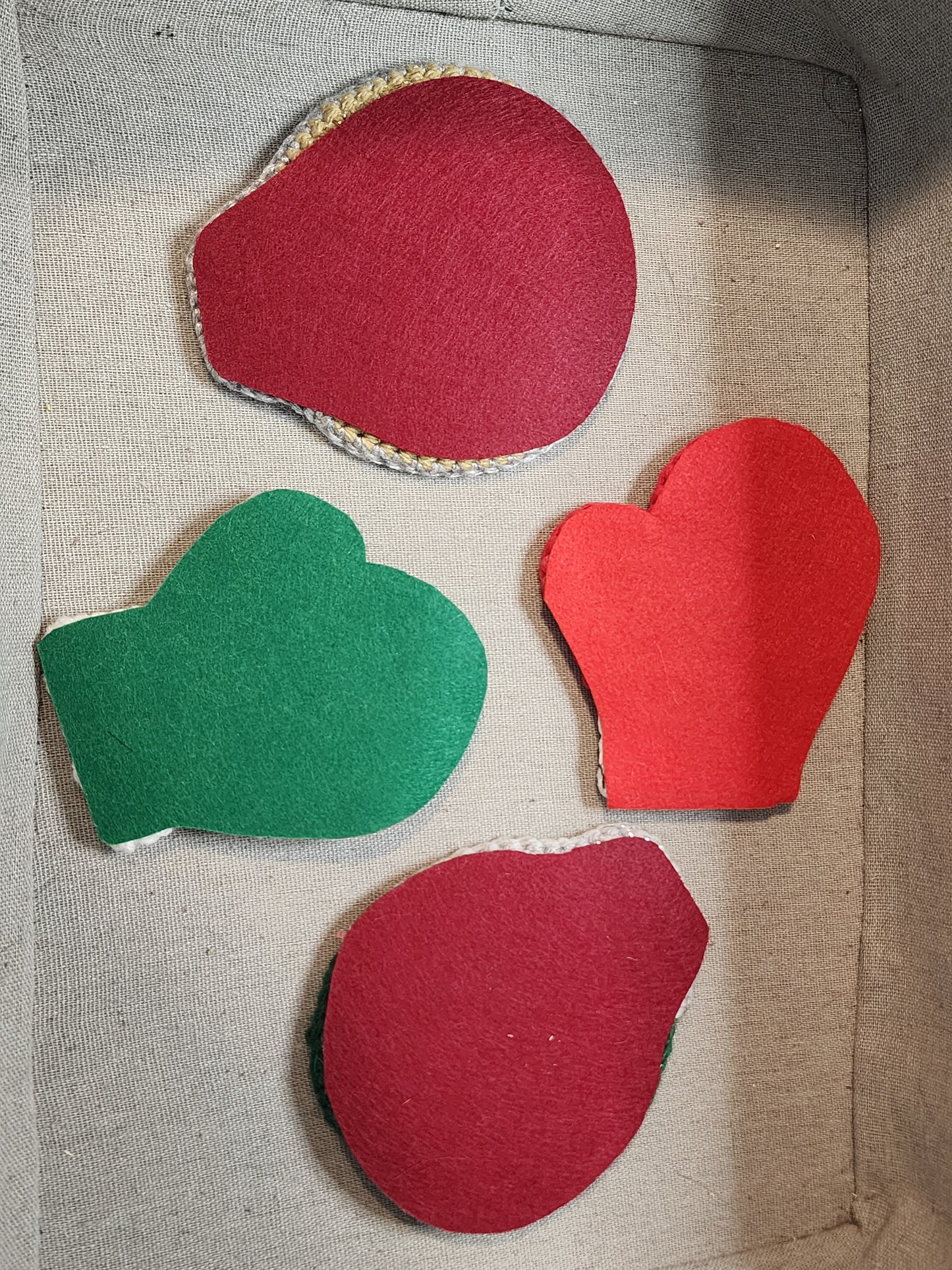 4 count xmas Coasters