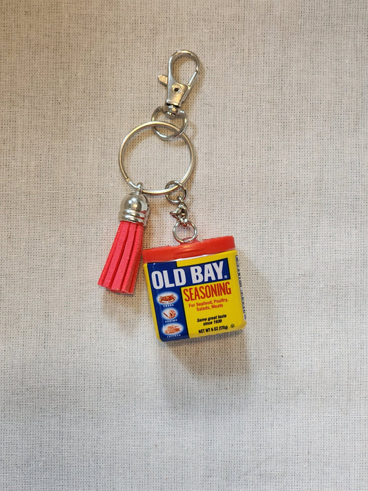 Old Bay Seasoning KeyChain