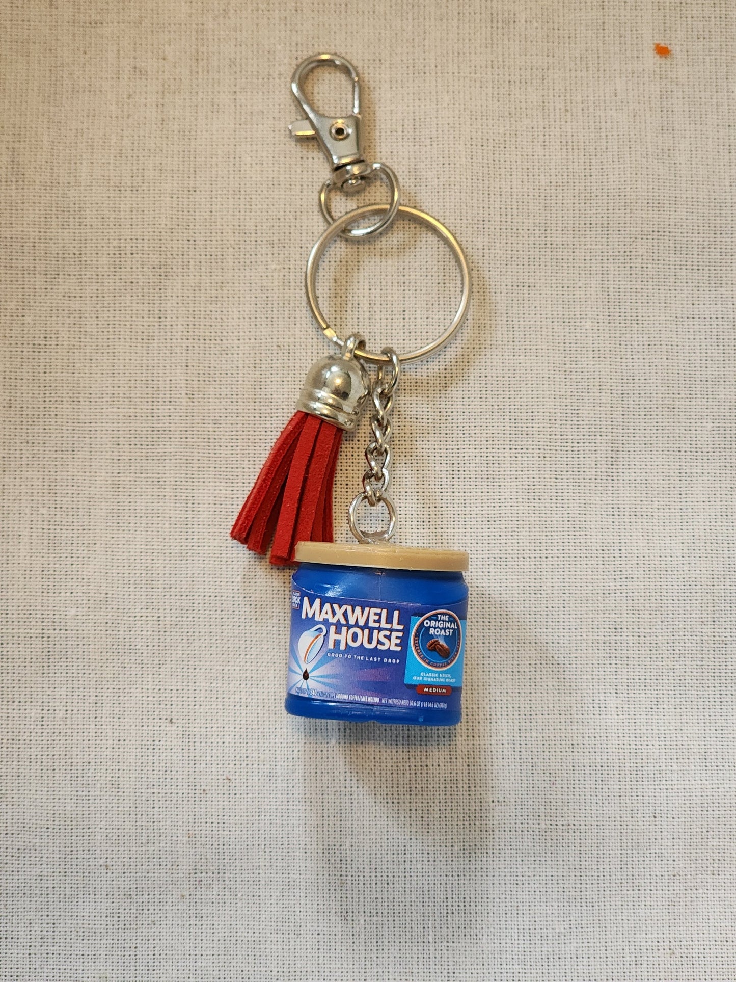 Maxwell House Coffee Can Keychain