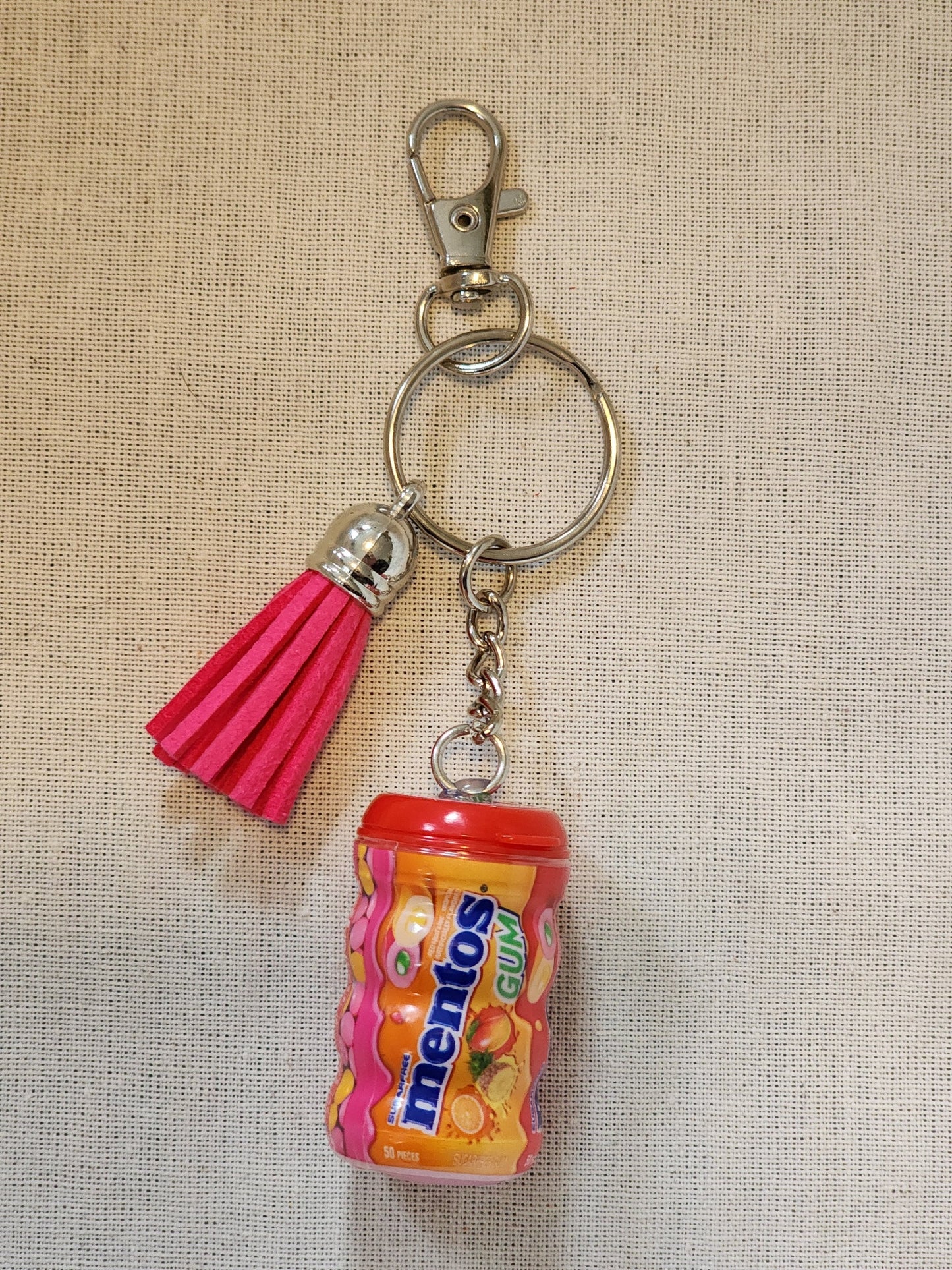 Mentos Gum KeyChain tropical