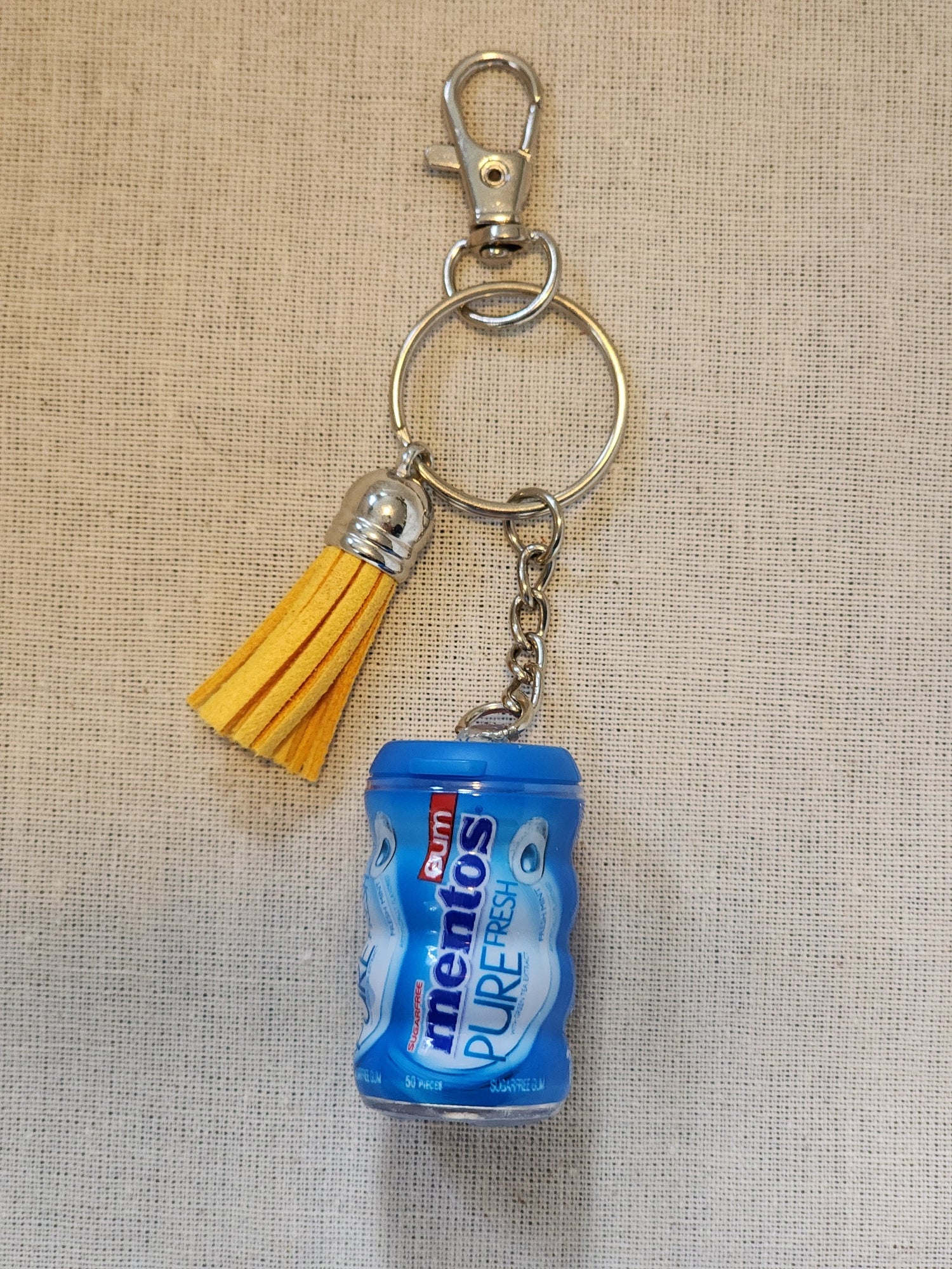 Mentos Gum Fresh Mint Keychain