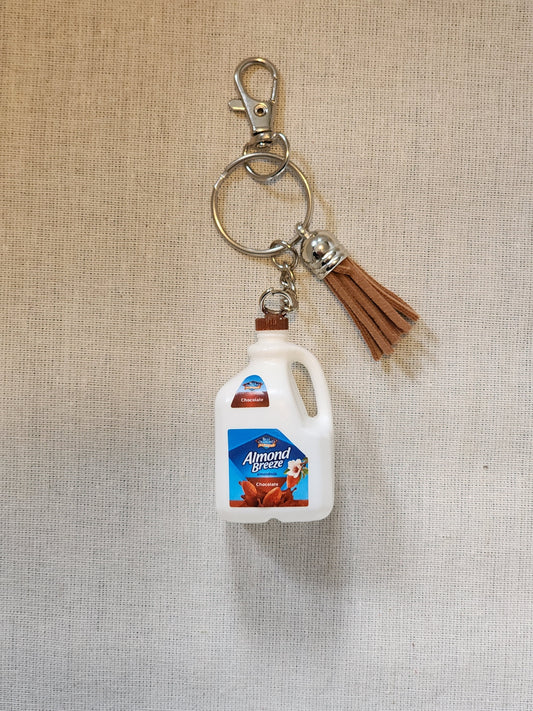 Chocolate Almond Milk KeyChain