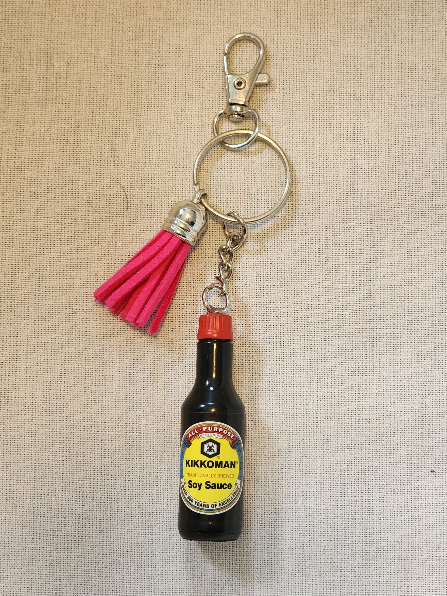 Kikkoman Soy Sauce KeyChain