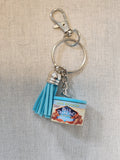 Blue Diamond Light Almonds Keychain
