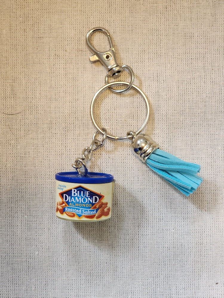 Blue Diamond Roasted Almonds KeyChain