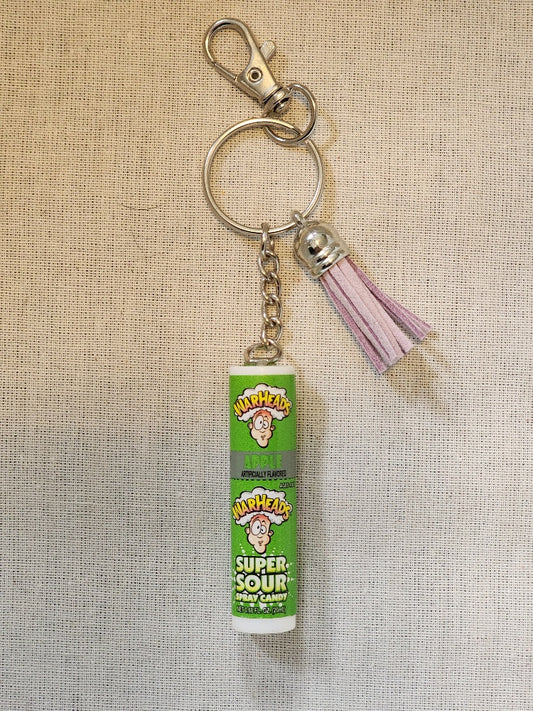 Green Apple AirHead KeyChain