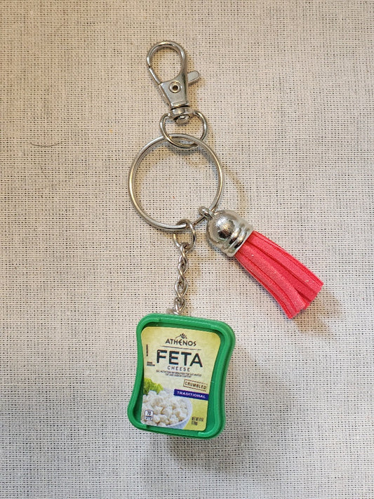 Athenos Feta Cheese Keychain