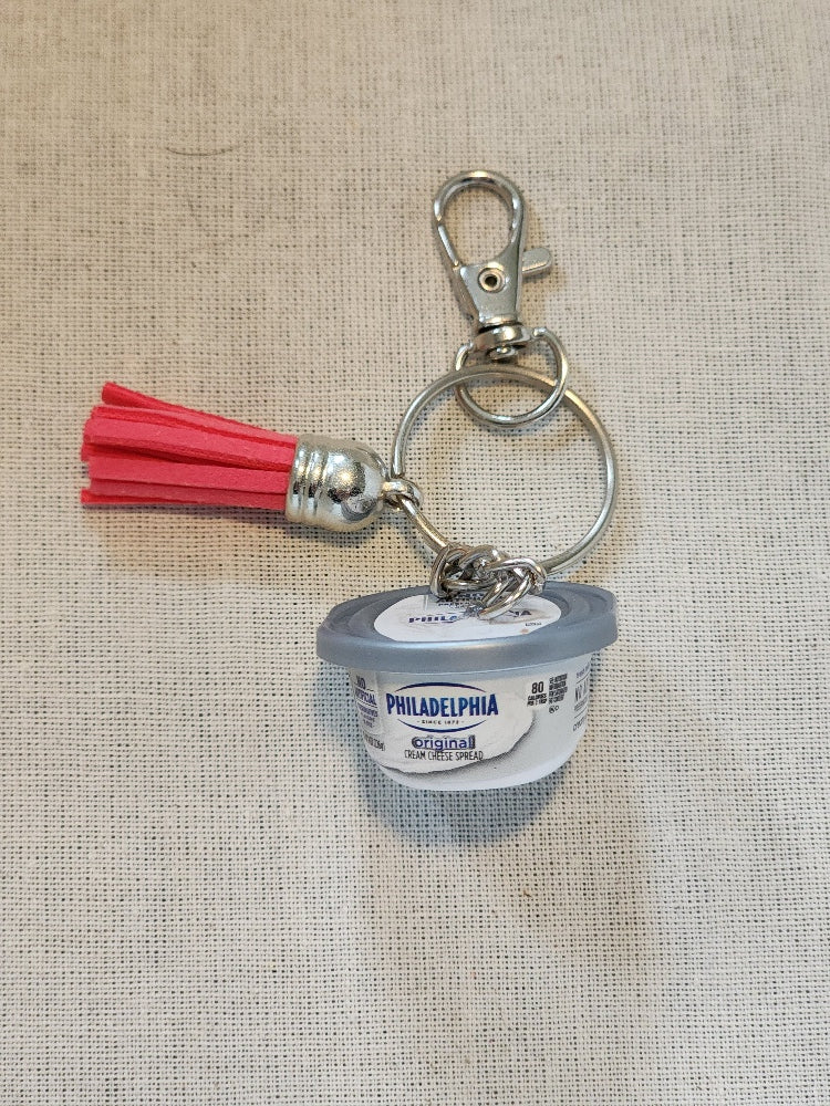 Philadelphia Cream Cheese Keychain