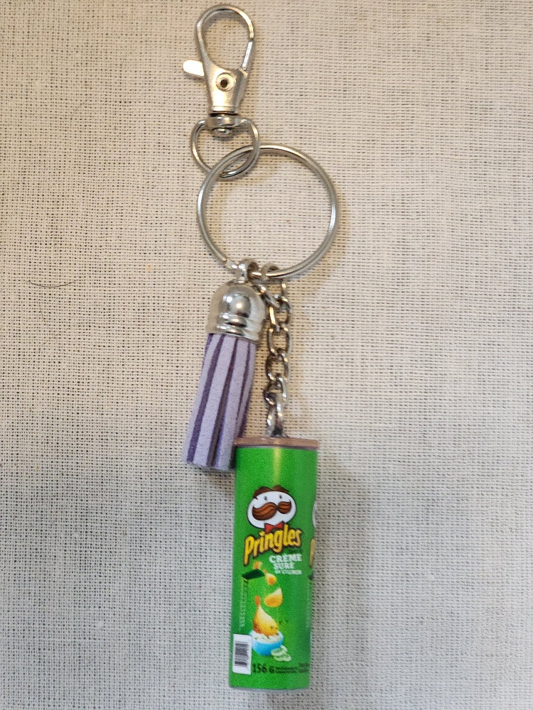 Pringles Sour Cream and Onion Keychain