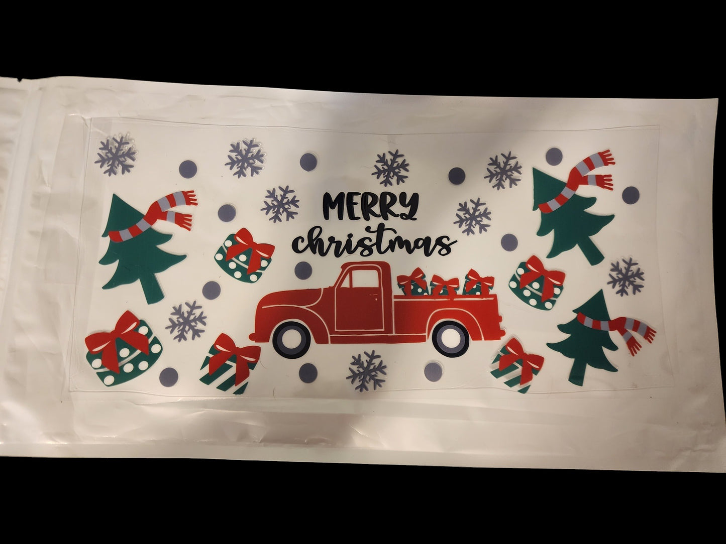 Red Truck Tree Scarf