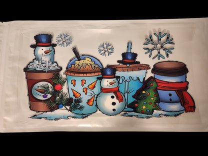 Snowman Cup Cluster