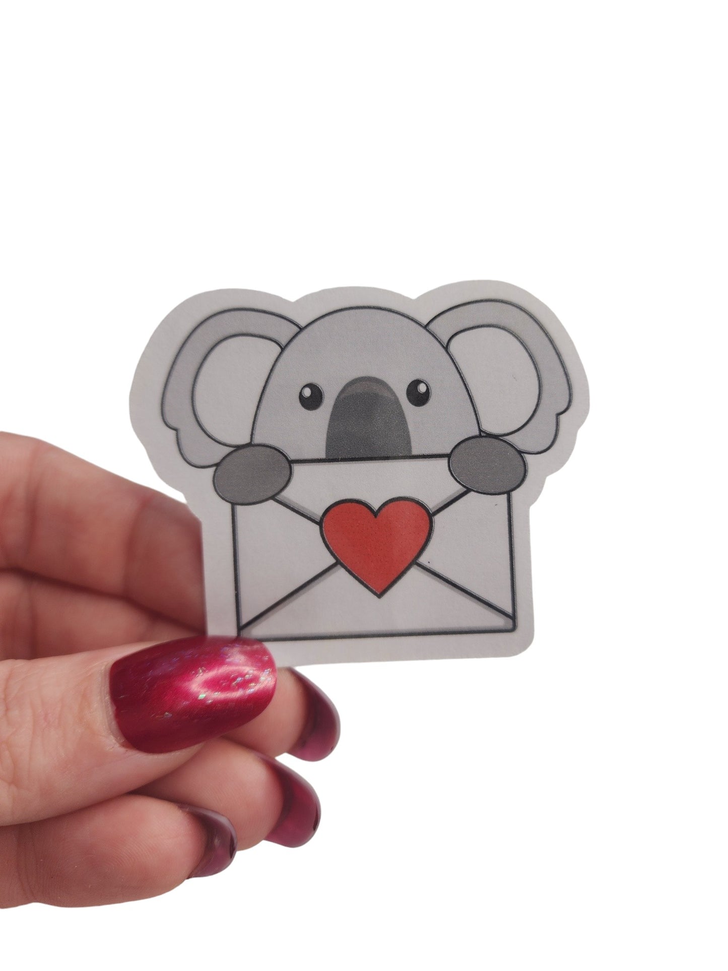 koala envelope sticker