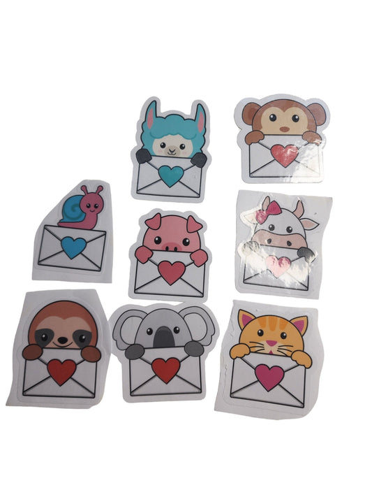 Bundle Pack Animal envelope sticker