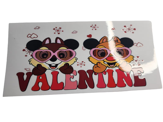 Chip and Dale Valentines Cup