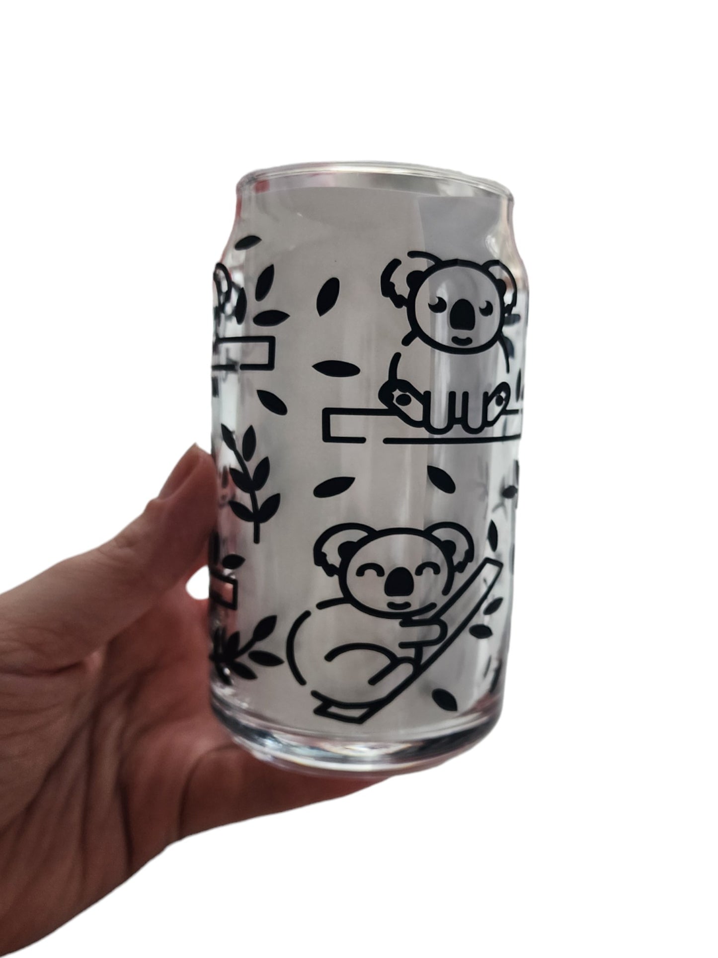 Koala glass cup