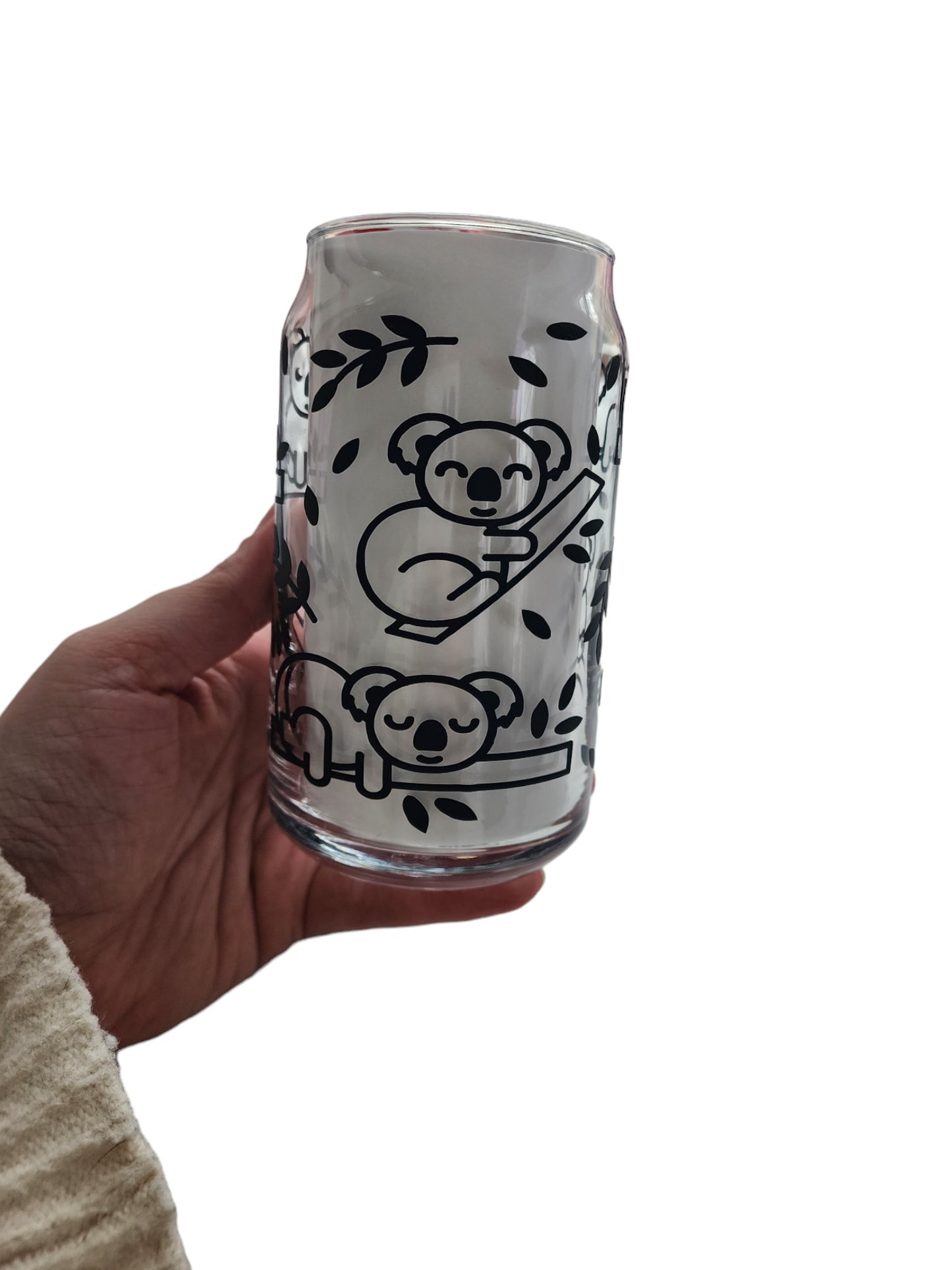 Koala glass cup