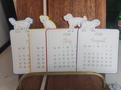 2025 Cute Dog Calendar