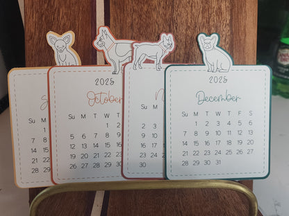 2025 Cute Dog Calendar