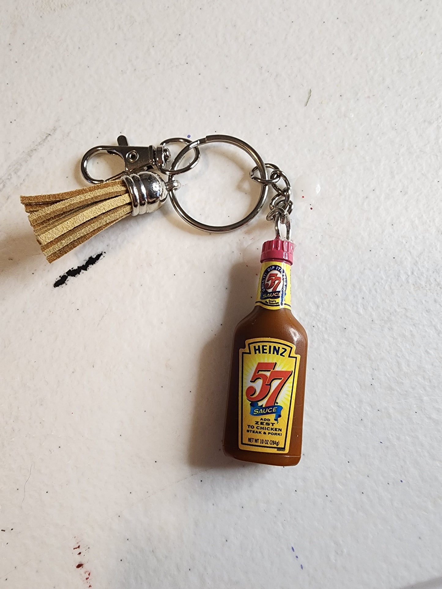 Heinz 57 Sauce Key chain