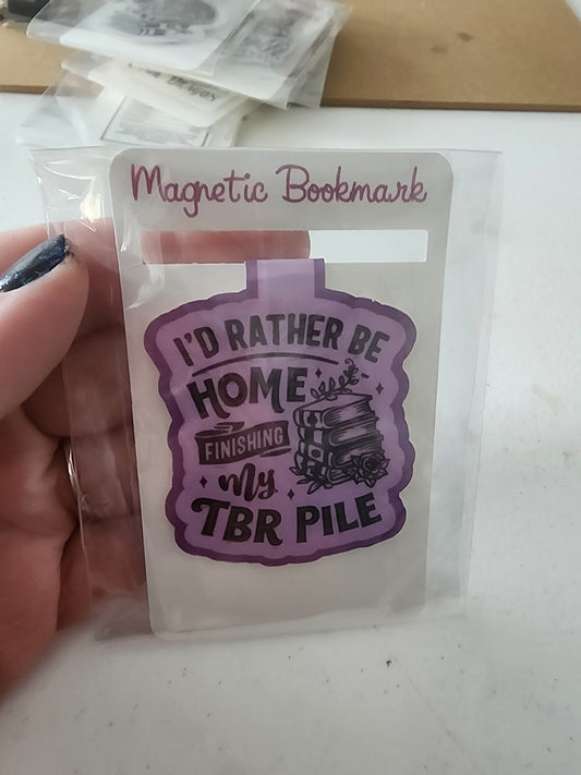 I'd rather be home Magnetic Bookmark