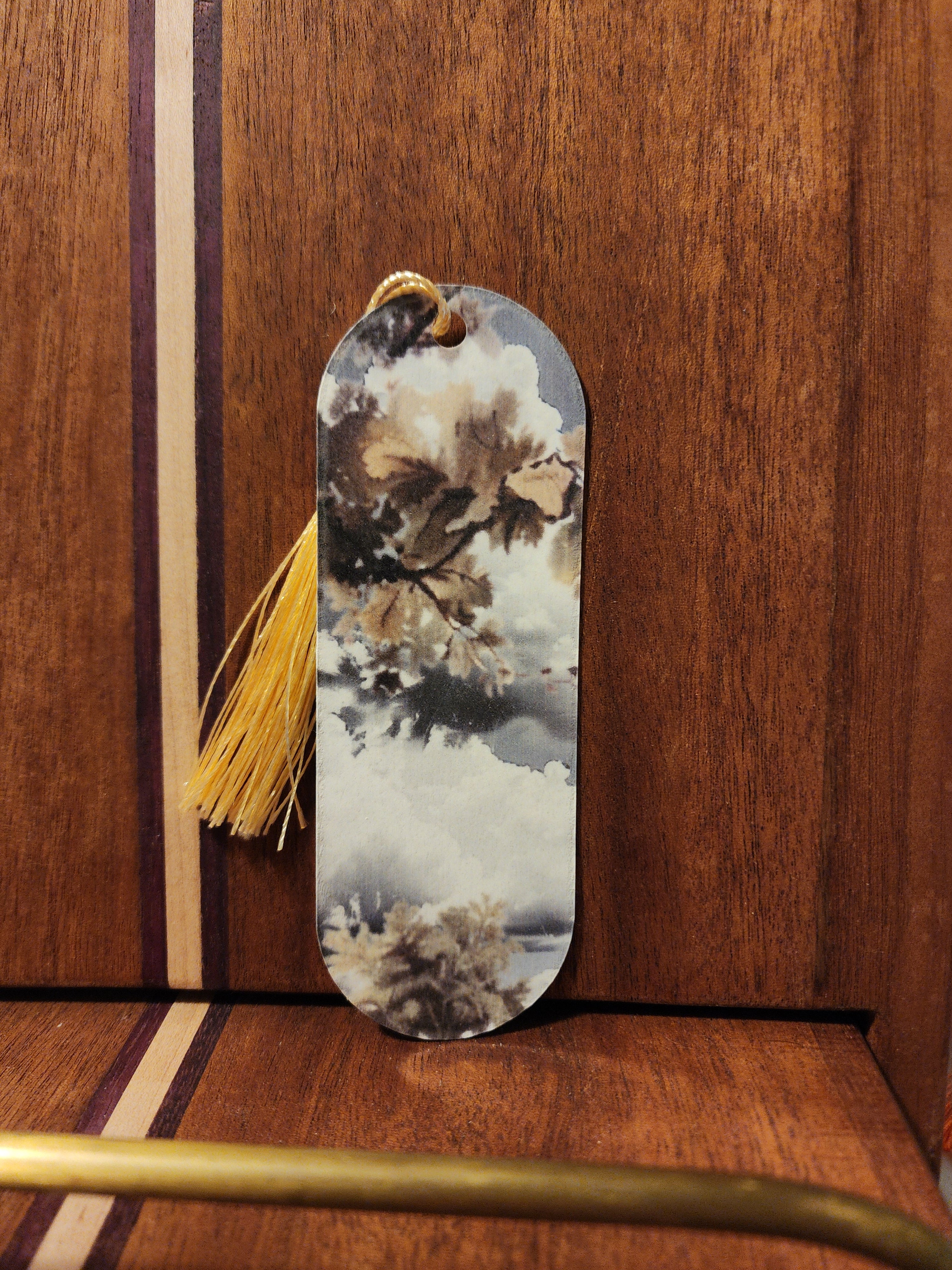 Branches in the sky bookmark