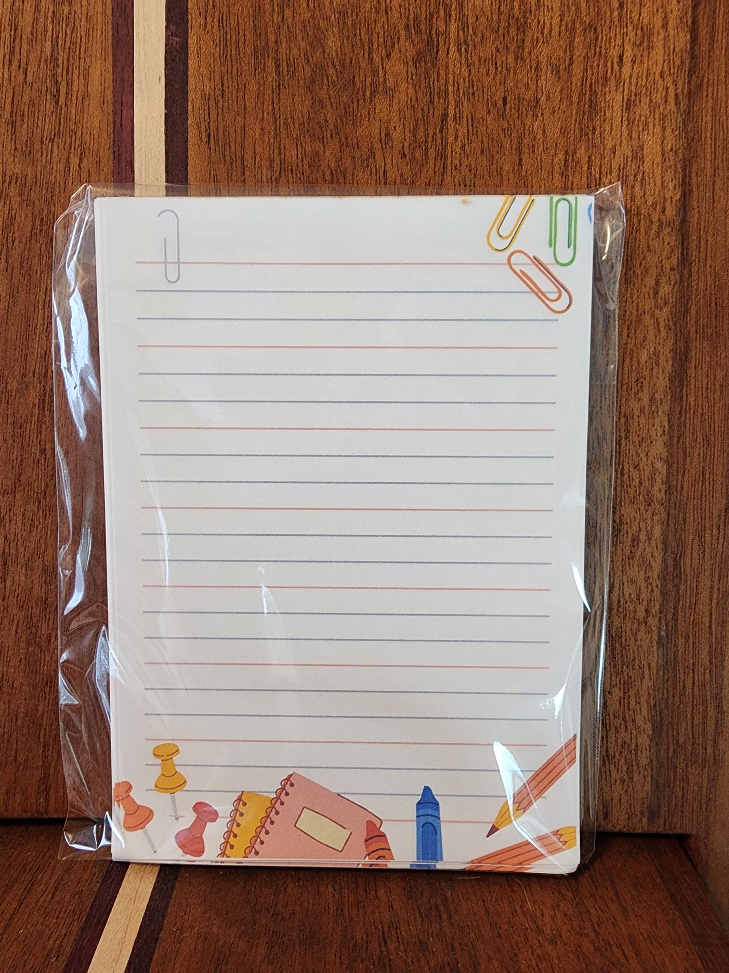 Paper clip notepad