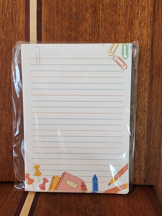 Paper clip notepad