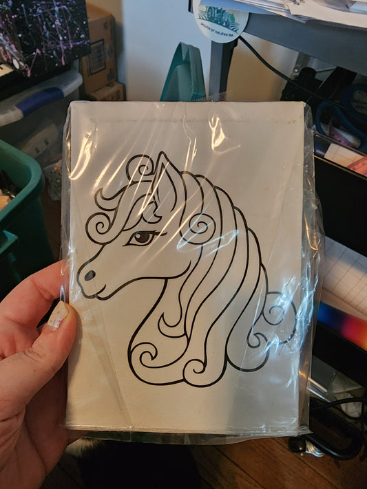 Horse Paint Your Own Canvas 5 by 7