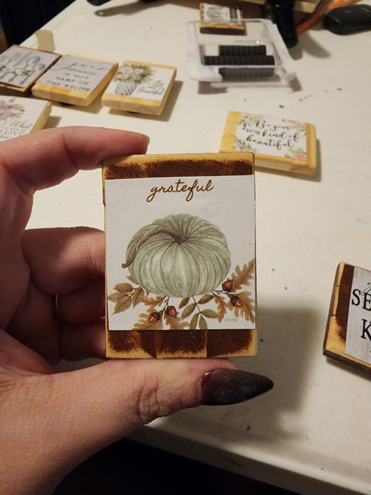 Grateful Pumpkin Magnet