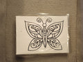 Mosaic Butterfly Paint Your Own Canvas 5 by 7