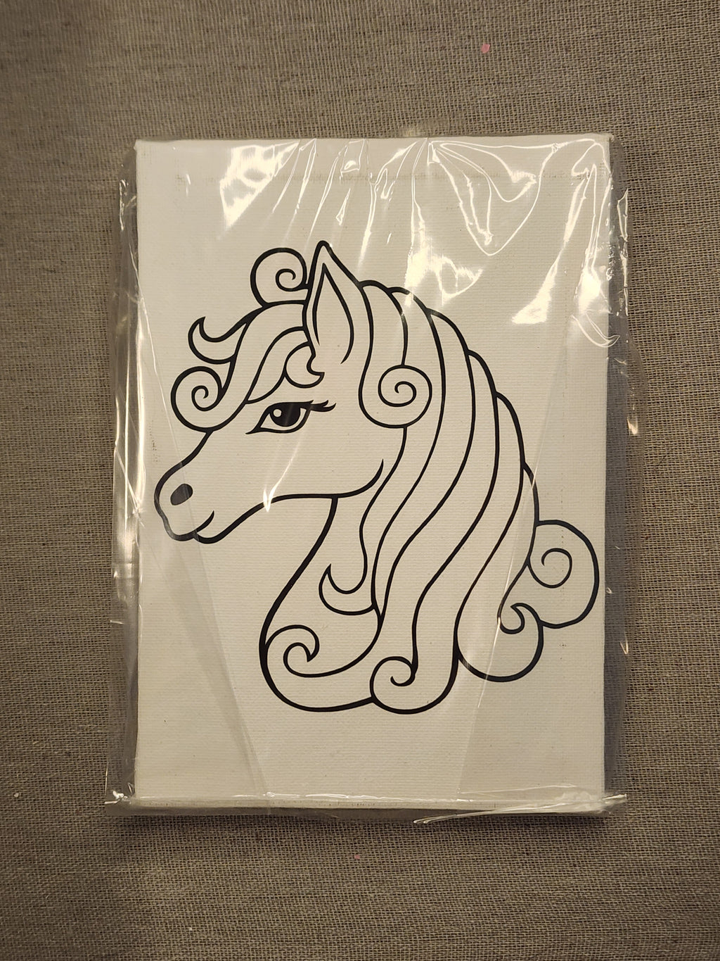 Horse Paint Your Own Canvas 5 by 7