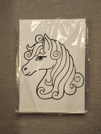 Horse Paint Your Own Canvas 5 by 7