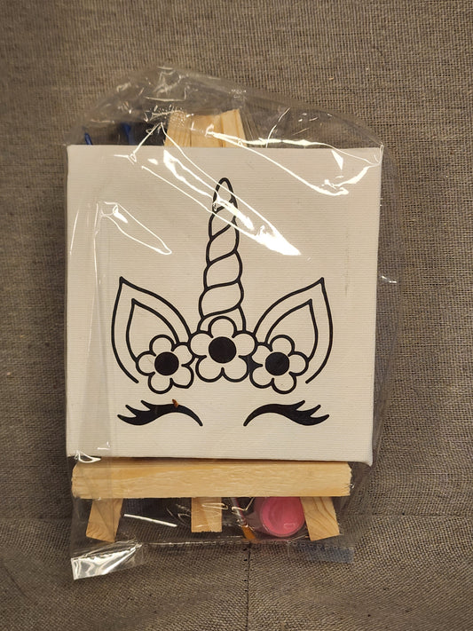 Unicorn Paint your own 4x4