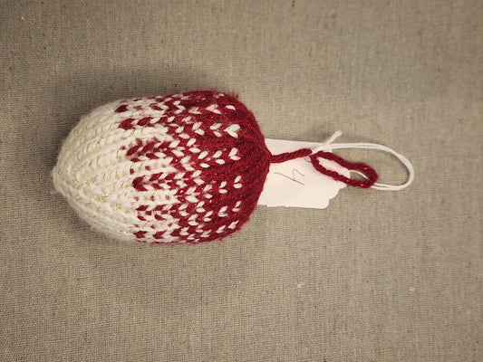 Red and White Ornament