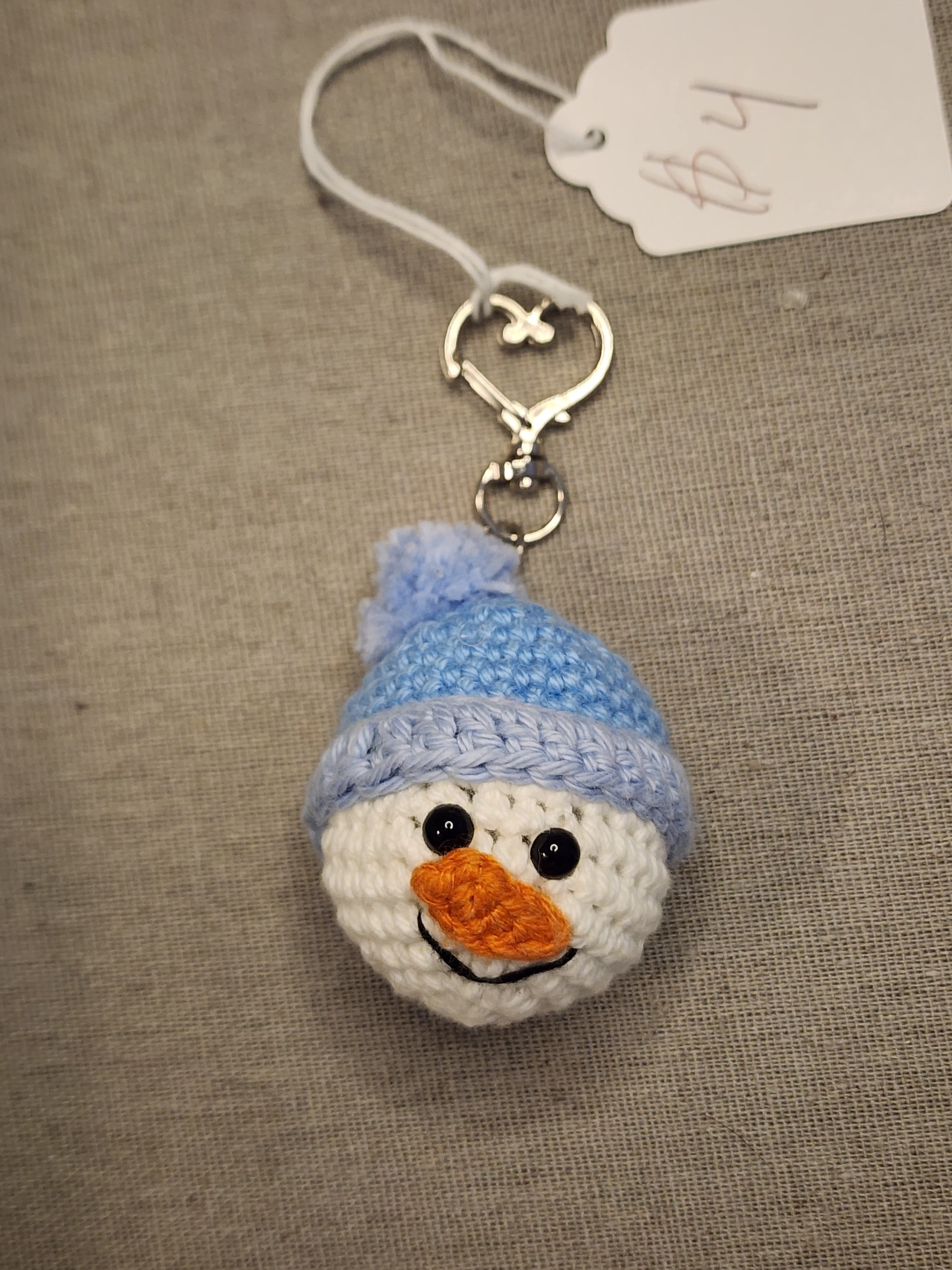 Small Snowman Key Chain