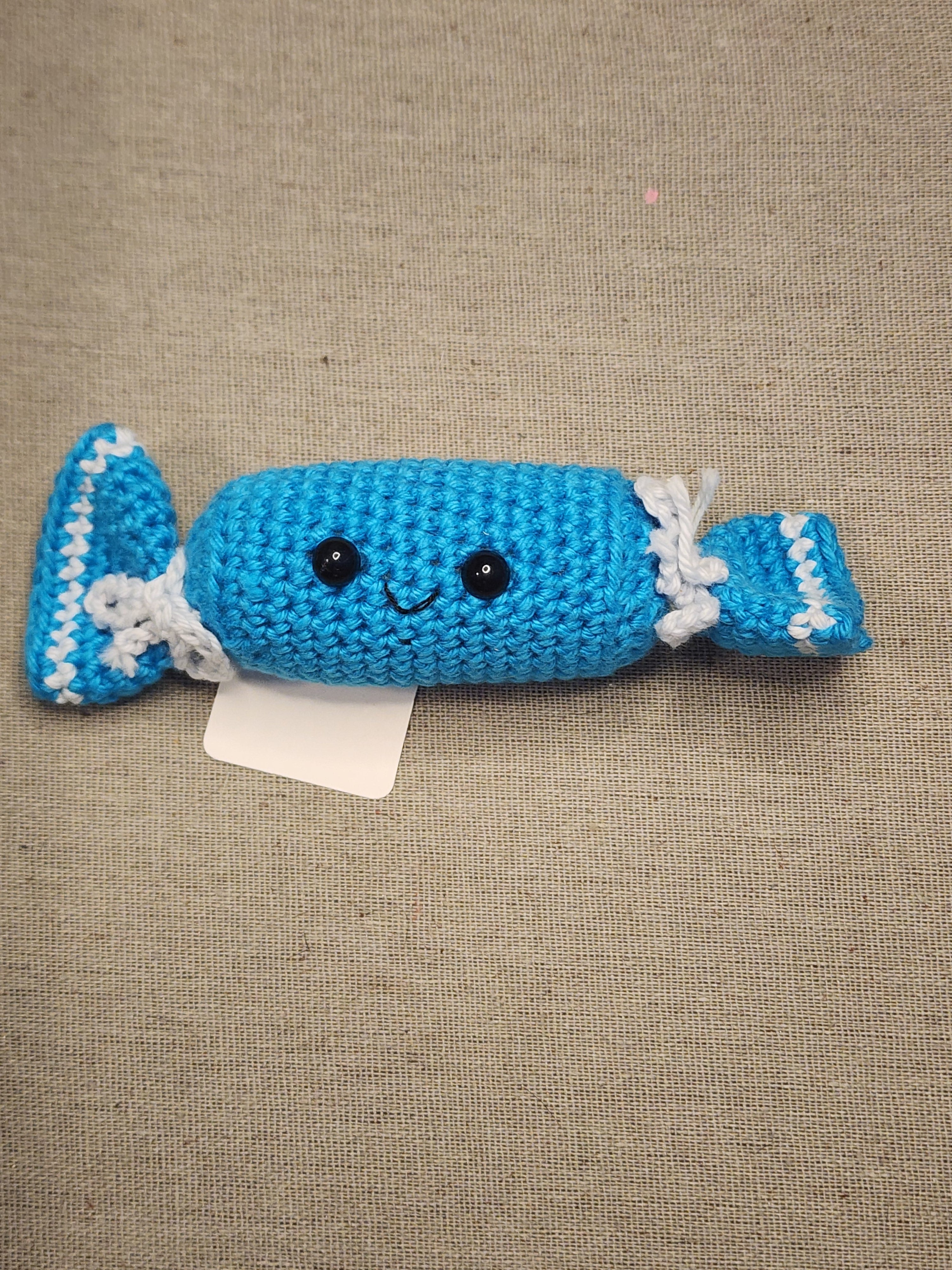Blue Crochet Party Popper