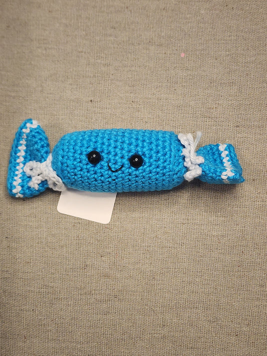 Blue Crochet Party Popper