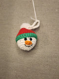 Red Hat Snowman ornament