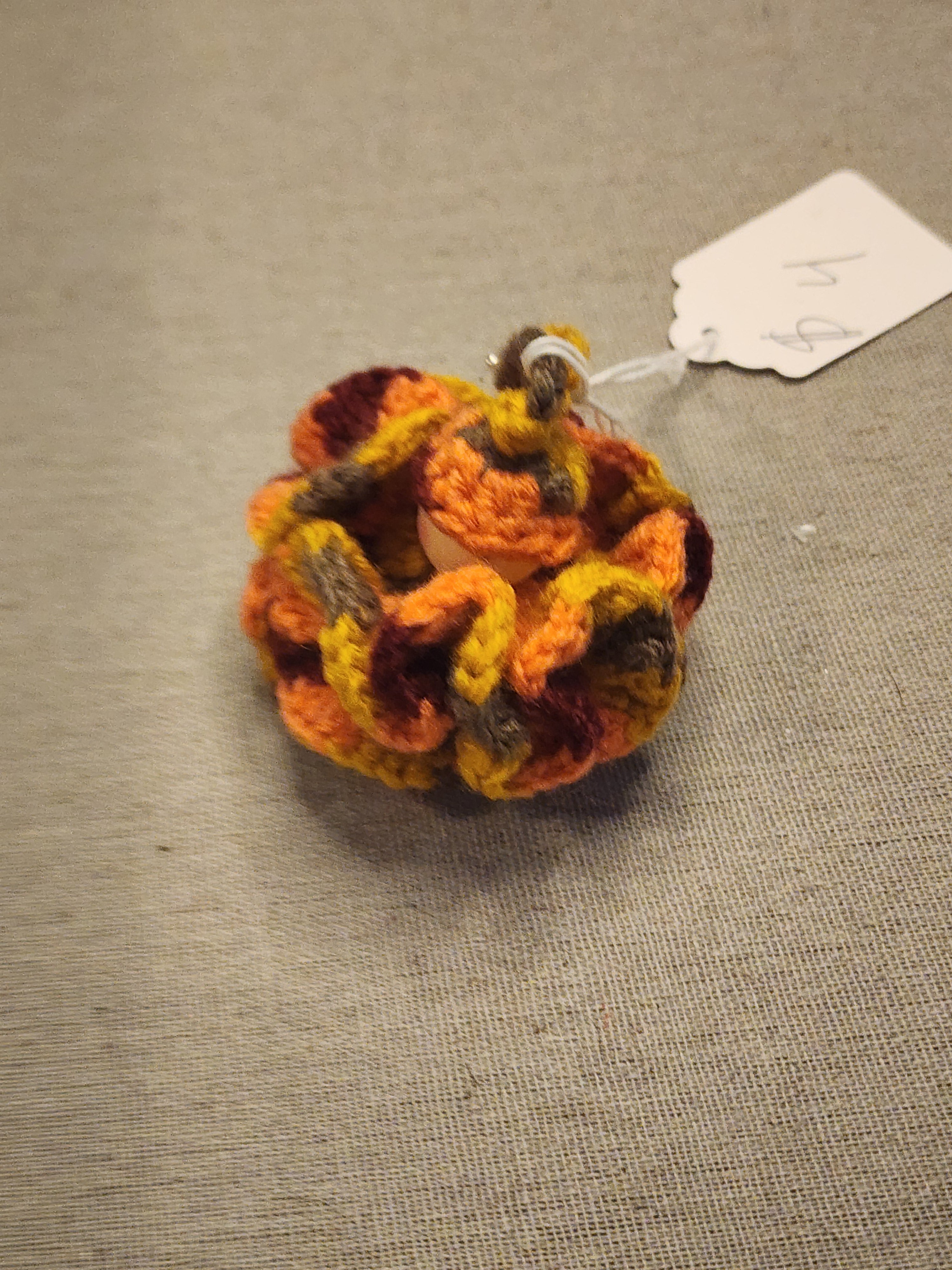 Fall Doll Dress Key Chain