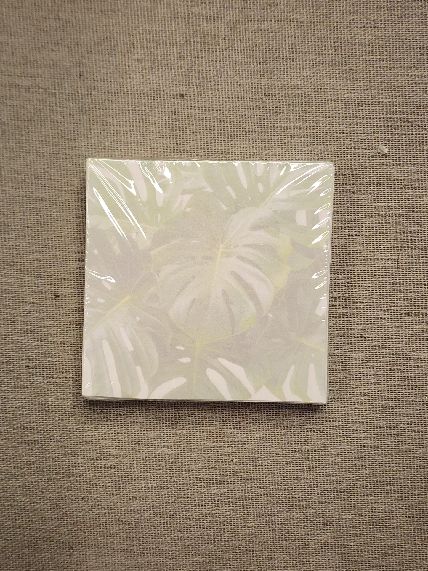 Rainforest Leaf notepad 3x3