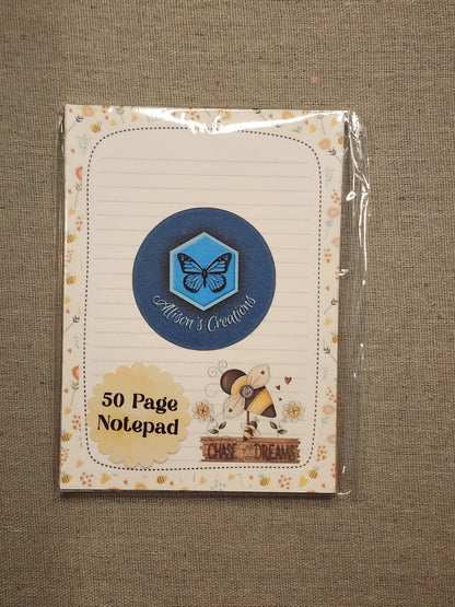 Chase your dreams Notepad