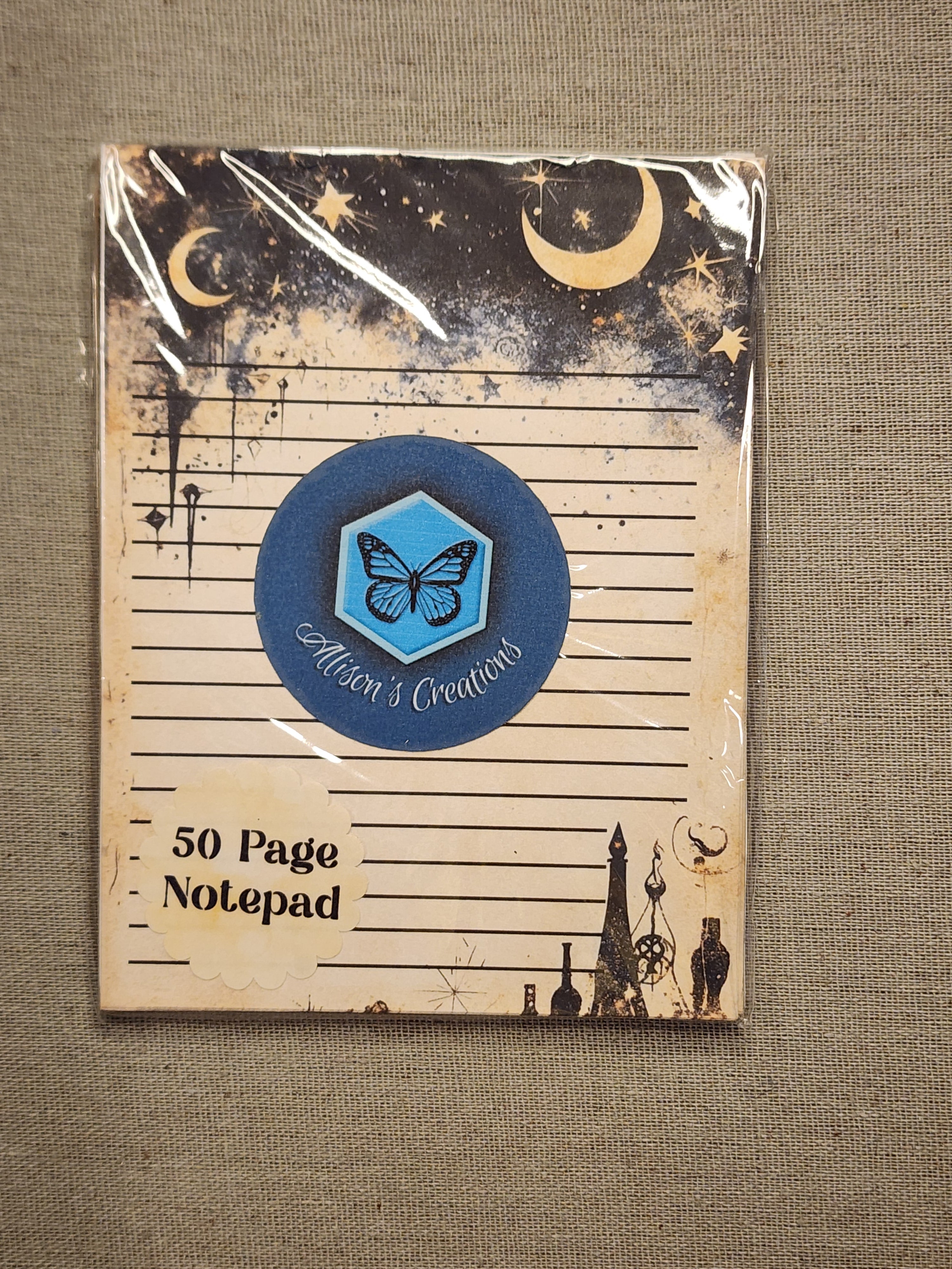 Midnight moon Notepad