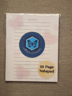 Faded Hearts Note Pad