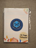 Paper clip notepad