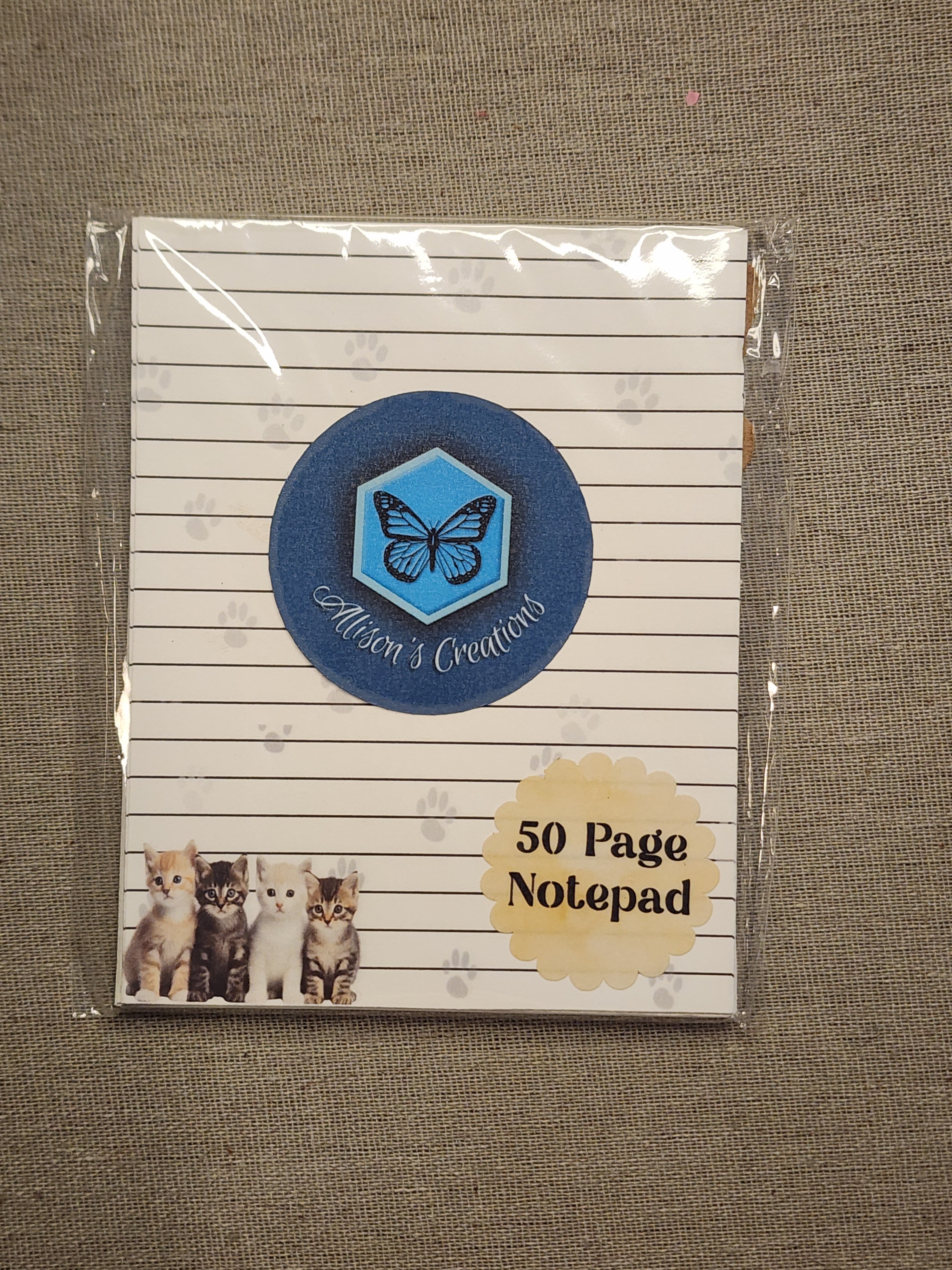 kitten notepad
